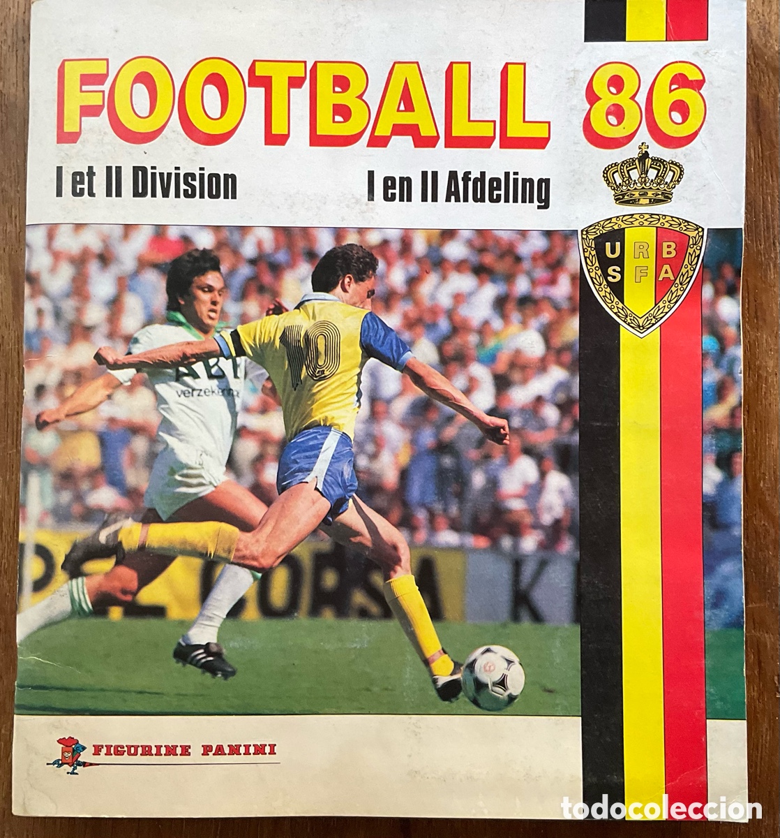 Coleccionismo deportivo: 1986 &aacute;lbum Panini Football, f&uacute;tbol. 95% completo.