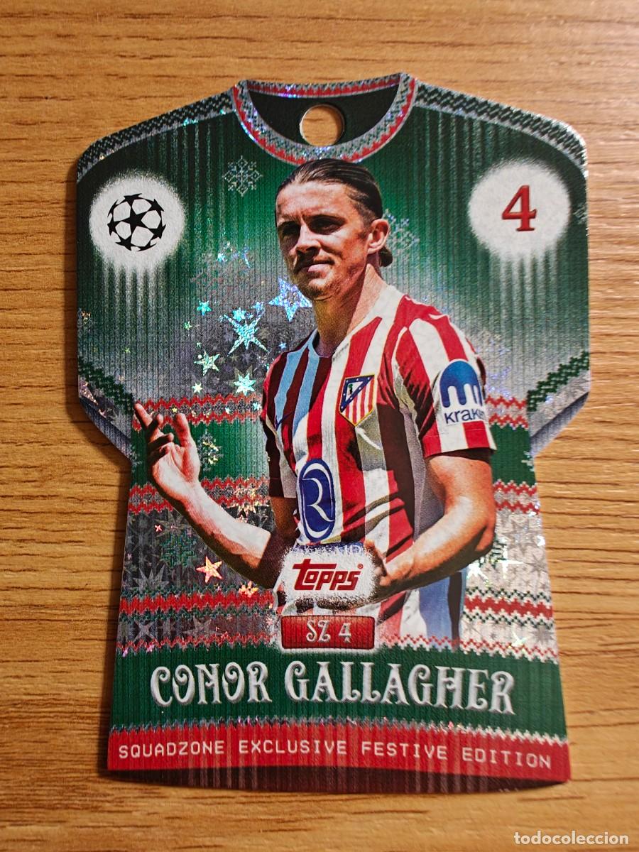 Coleccionismo deportivo: Gallagher SZ 04 Match Attax 25 26 Squadzone Atletico Madrid Countdown Calendar Festive 2025 2026