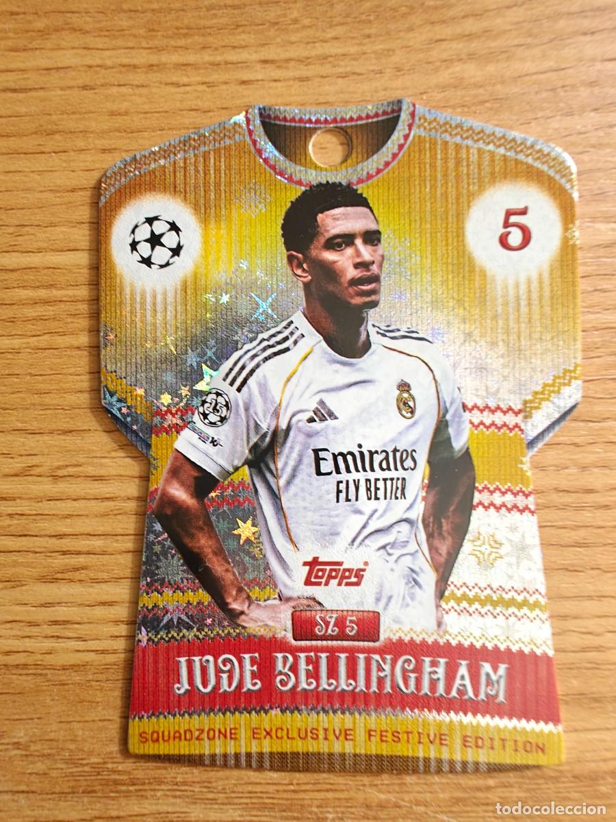 Coleccionismo deportivo: Jude Bellingham SZ 05 Match Attax 25 26 Squadzone Real Madrid Countdown Calendar Festive 2025 2026