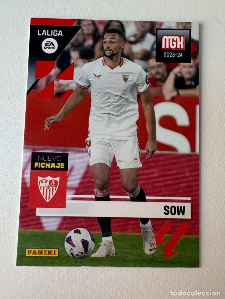 Coleccionismo deportivo: Sow Sevilla Nuevo Fichaje 475 Megacracks 2023-24