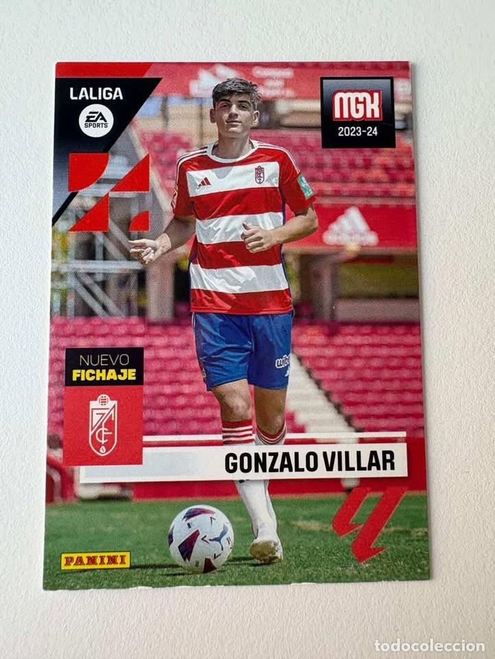 Coleccionismo deportivo: Gonzalo Villar Granada Nuevo Fichaje 477 Megacracks 2023-24