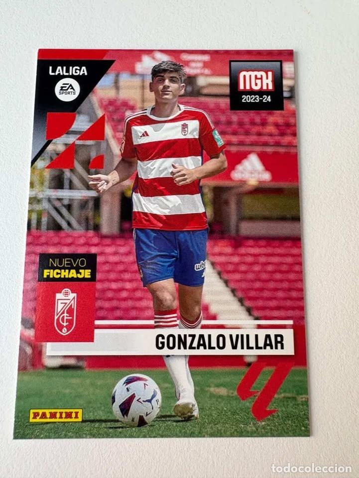 Coleccionismo deportivo: Gonzalo Villar Granada Nuevo Fichaje 477 Megacracks 2023-24