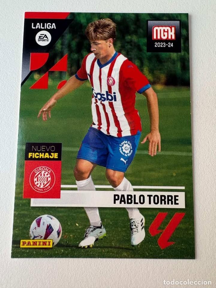 Coleccionismo deportivo: Pablo Torre Girona Nuevo Fichaje 458 Megacracks 2023-24