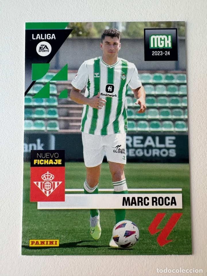 Coleccionismo deportivo: Marc Roca Betis Nuevo Fichaje 462 Megacracks 2023-24