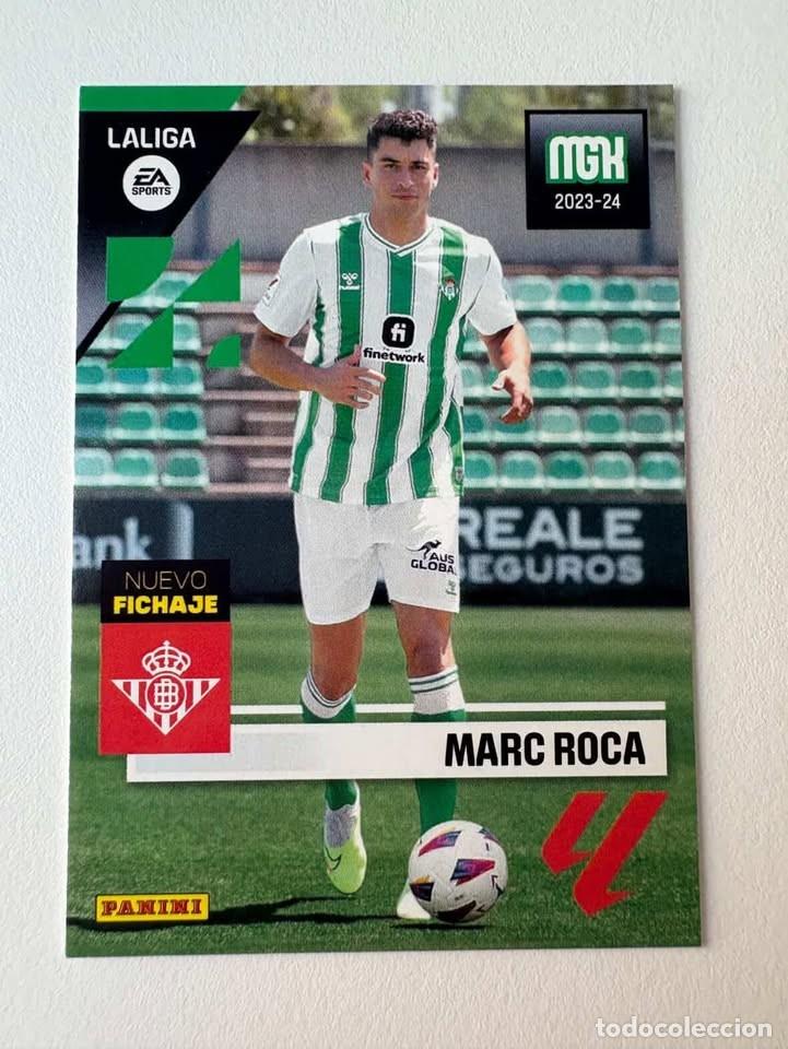 Coleccionismo deportivo: Marc Roca Betis Nuevo Fichaje 462 Megacracks 2023-24