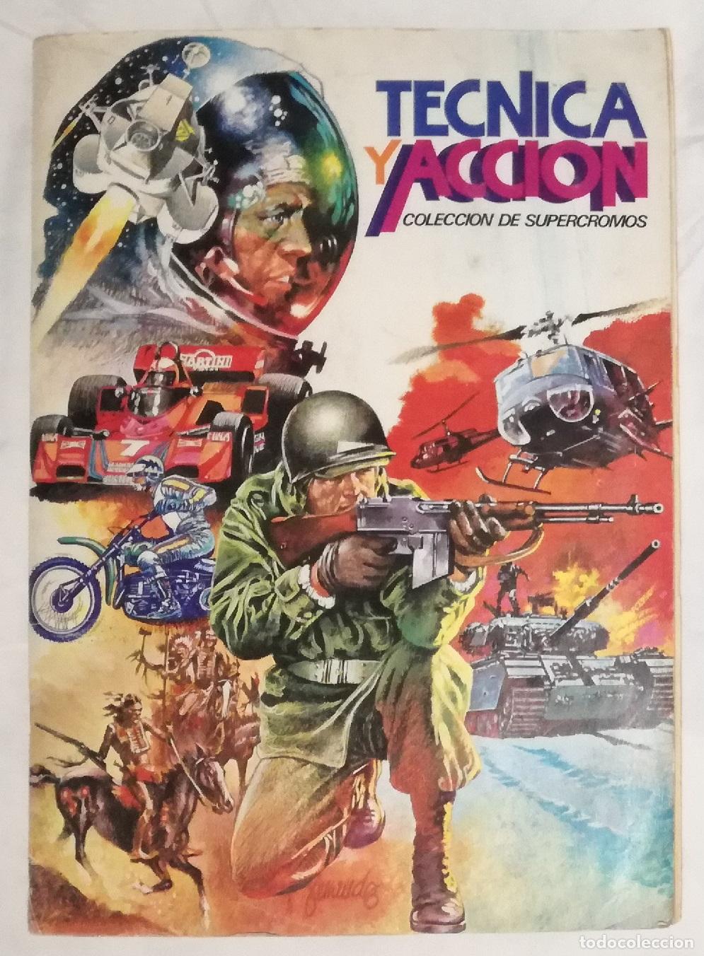 Coleccionismo deportivo: Album Tecnica y accion; ESTE, 1980 - Contiene 222 cromos