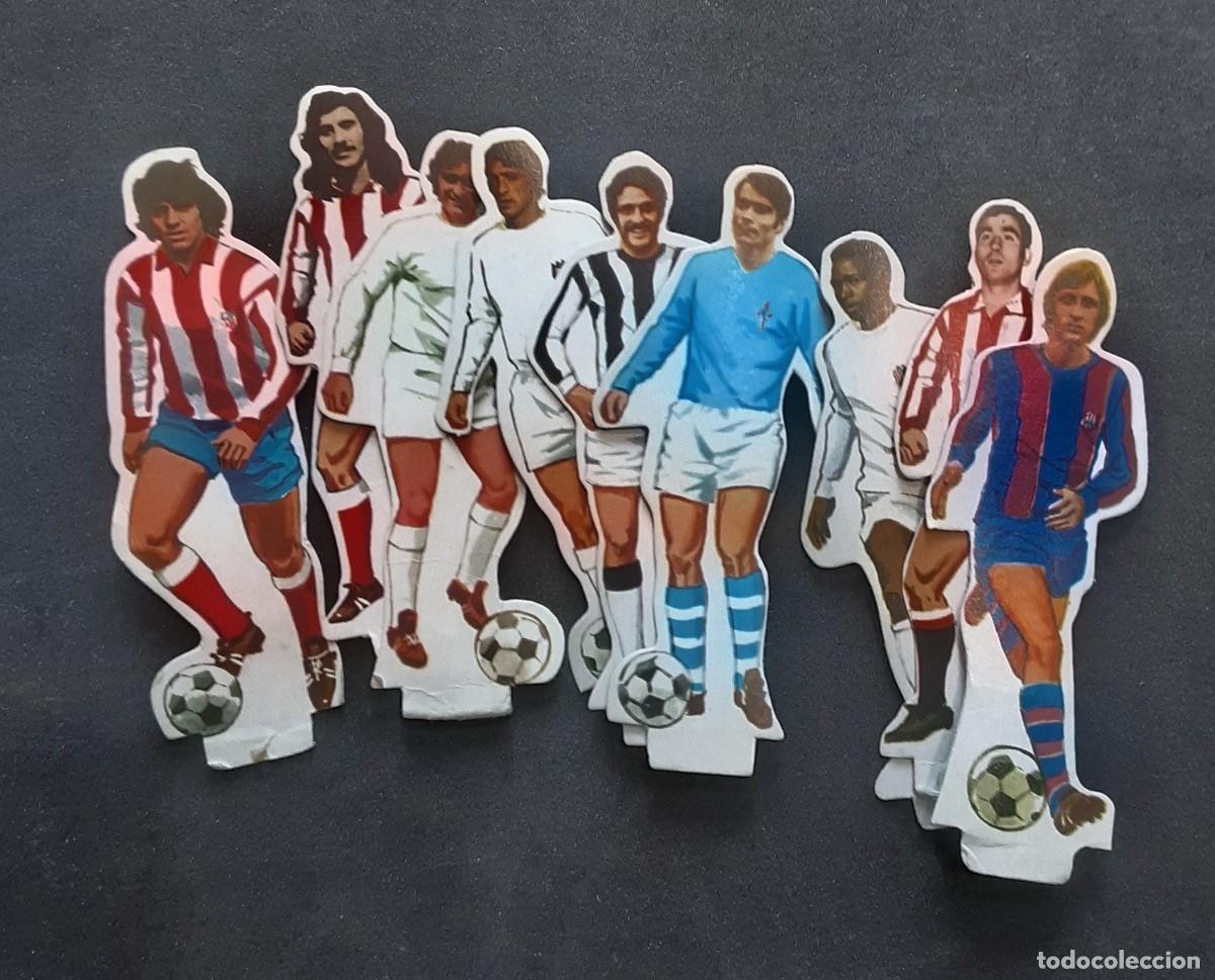 Coleccionismo deportivo: CROMOS DE FUTBOL TROQUELADOS # JUEGO DE CAMPEONES # EDICIONES ANCEO 1973 # LOTE DE 9 JUGADORES