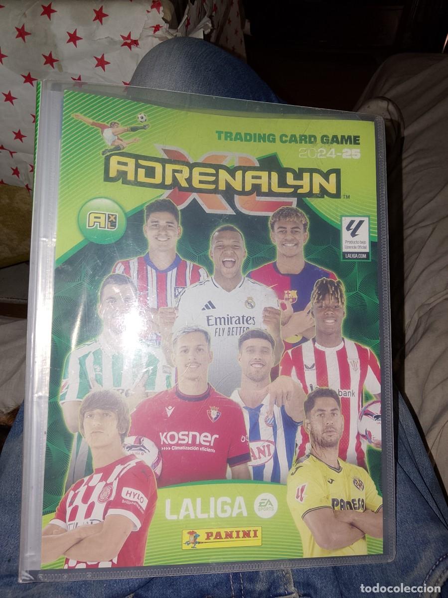 Collectionnisme sportif: Archivador Adrenalyn liga 2024/25 con 70 cromos lamine yamal