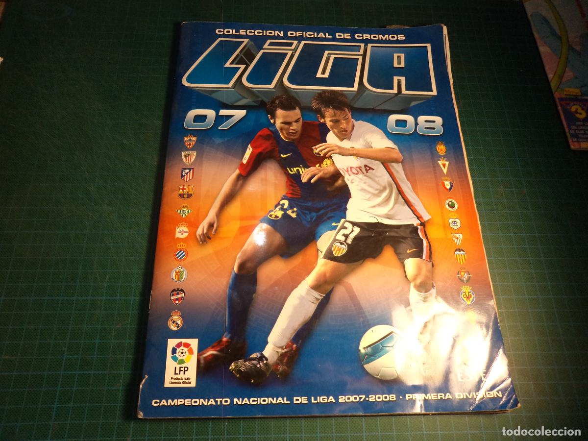 Coleccionismo deportivo: Liga 2007 2008 07 08. Este. Con el 95% de los cromos aprox. Muchos colocas. Con se&ntilde;ales de uso.