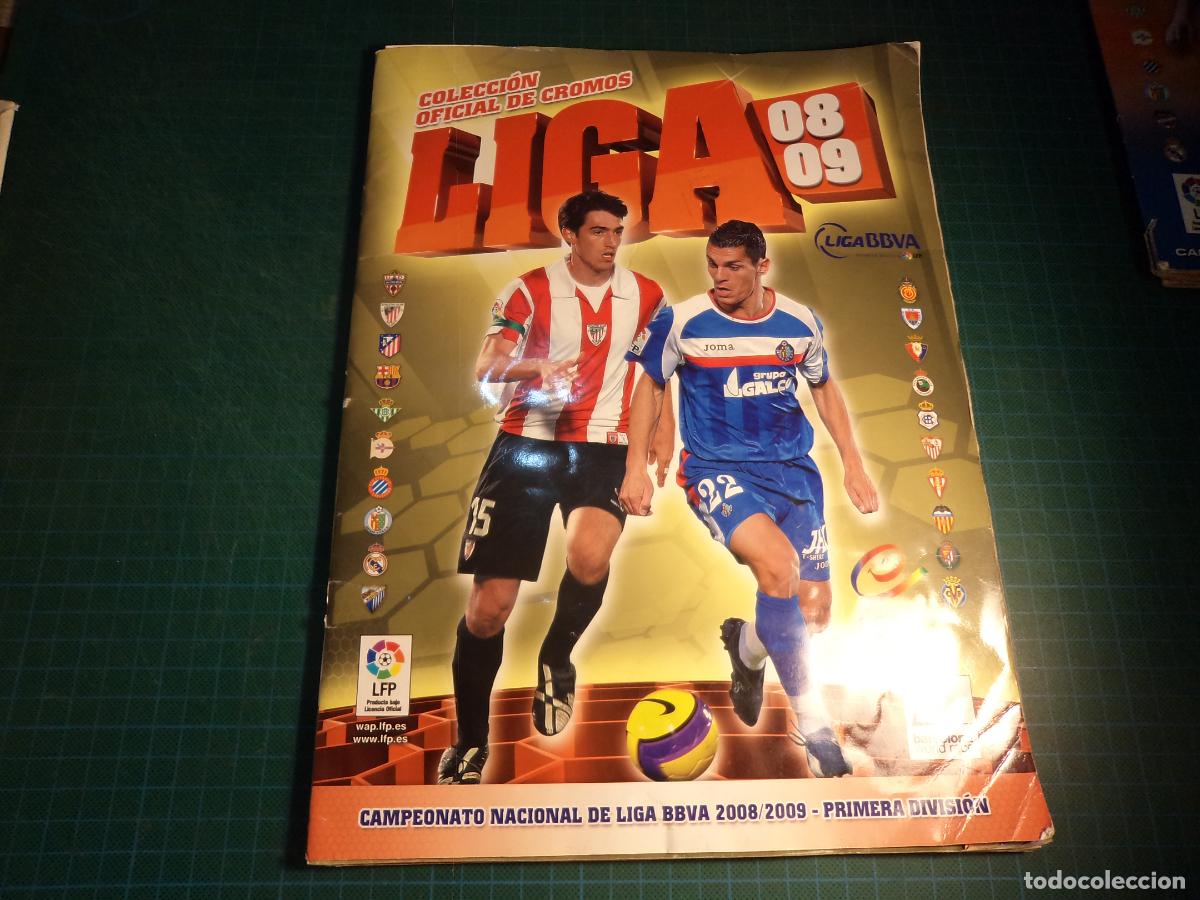 Coleccionismo deportivo: Liga 2008 2009 08 09. Este. Con el 80% de los cromos aprox. Muchos colocas. Con se&ntilde;ales de uso.