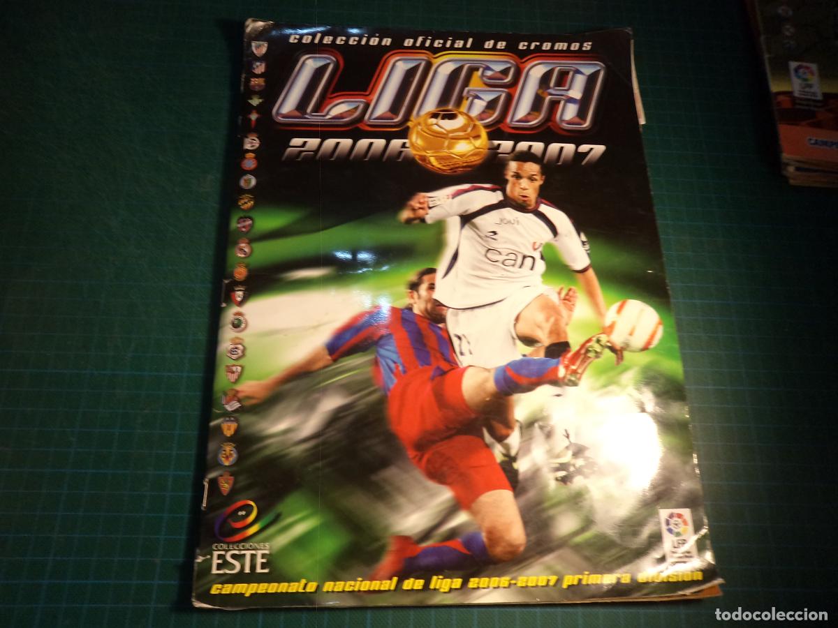 Coleccionismo deportivo: Liga 2006 2007 06 07. Este. Con el 95% de los cromos aprox. Muchos colocas. Con se&ntilde;ales de uso.