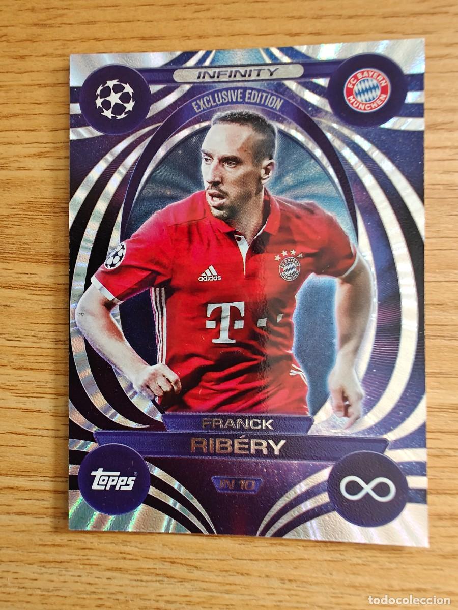 Coleccionismo deportivo: Franck Rib&eacute;ry IN 11 Match Attax 25 26 Infinity Bayern Munich Exclusivo Countdown Calendar 2025 2026