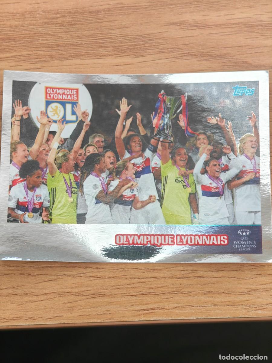 Coleccionismo deportivo: Olympique Lyonnais 603 Topps UEFA Champions League Sticker 17 18 Woman 2017 2018