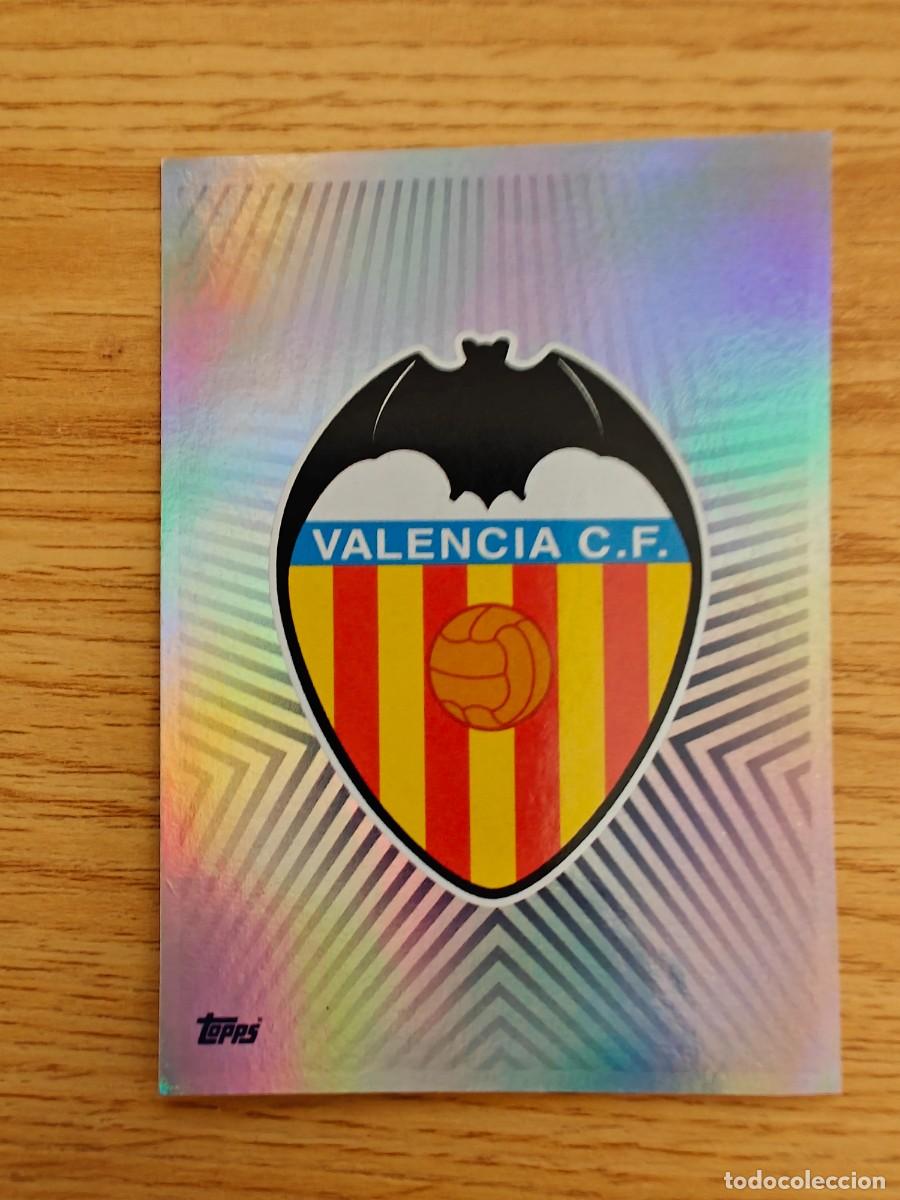 Coleccionismo deportivo: Escudo 460 Topps UEFA Champions League Sticker 19 20 Valencia 2019 2020