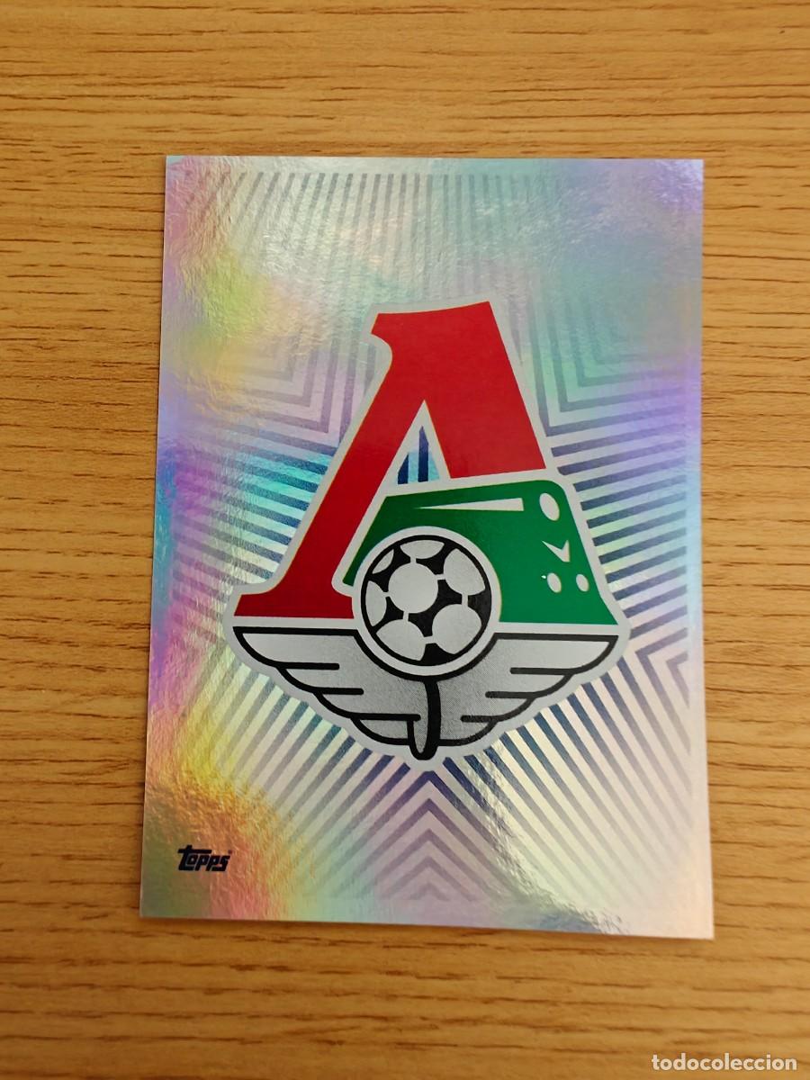 Coleccionismo deportivo: Escudo 289 Topps UEFA Champions League Sticker 19 20 Lokomotiv Moskva 2019 2020