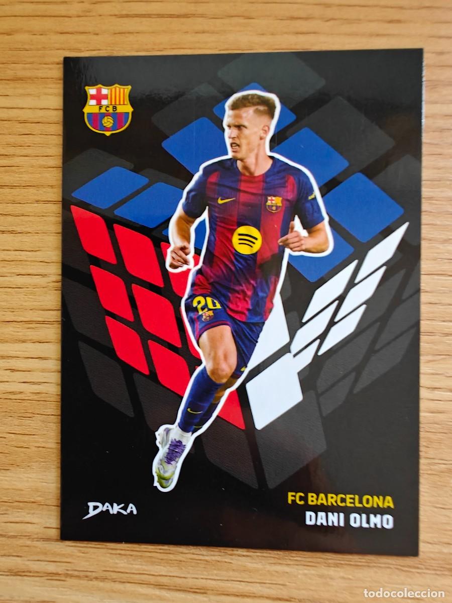 Coleccionismo deportivo: Dani Olmo GC 9 Daka Top Audicence 25 26 Green Field Cube FC Barcelona 2025 2026