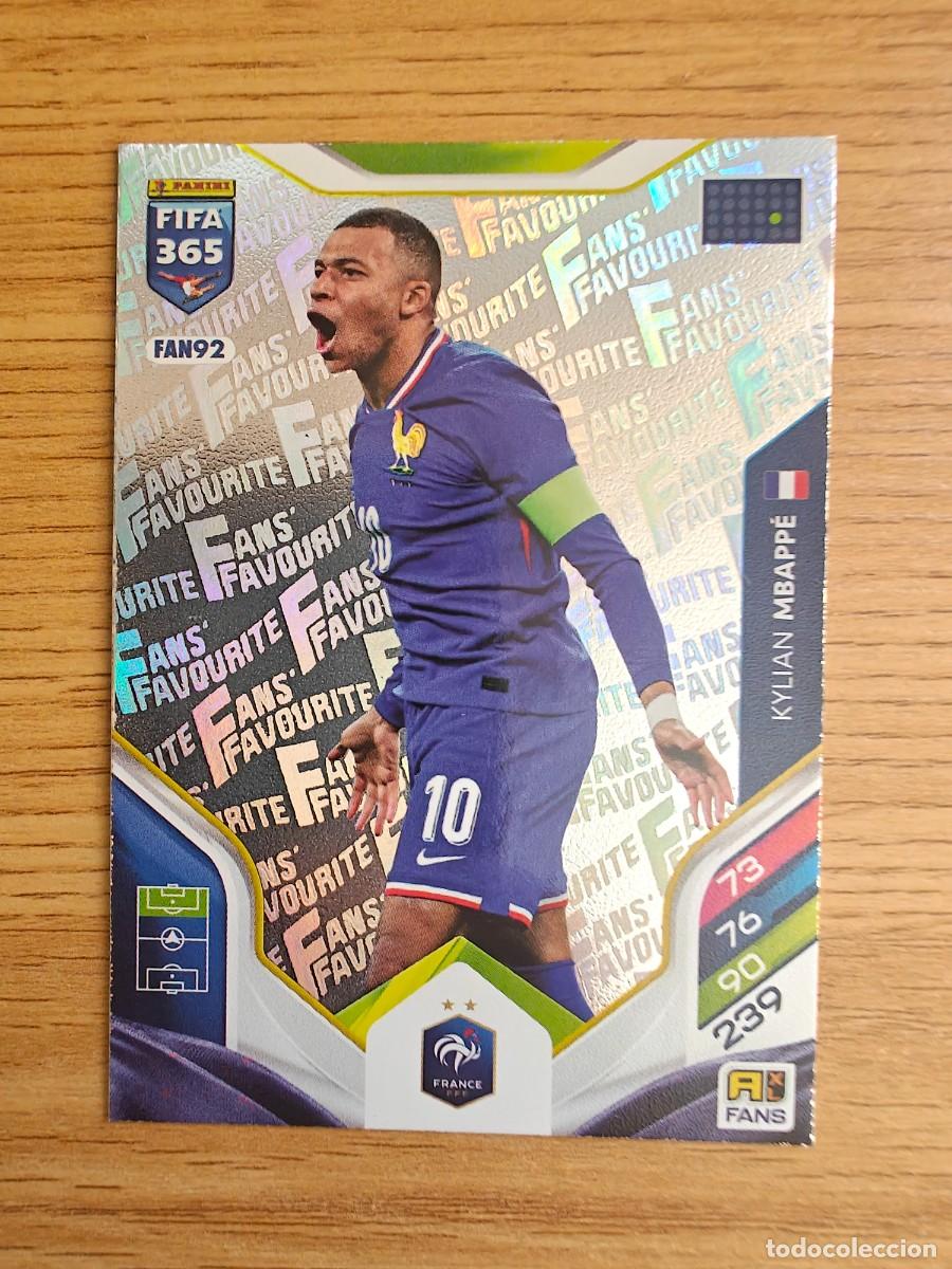 Coleccionismo deportivo: Mbappe FAN 92 FIFA 365 2026 Fan Favourite Mundial Francia Real Madrid Adrenalyn XL 25 26
