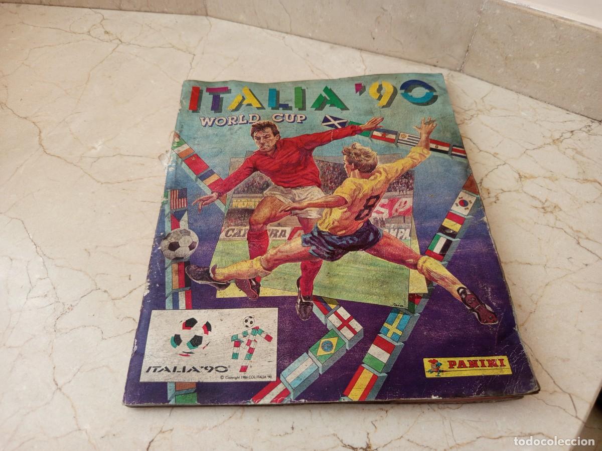 Coleccionismo deportivo: Antiguo Album Mundial Italia 90 de Panini