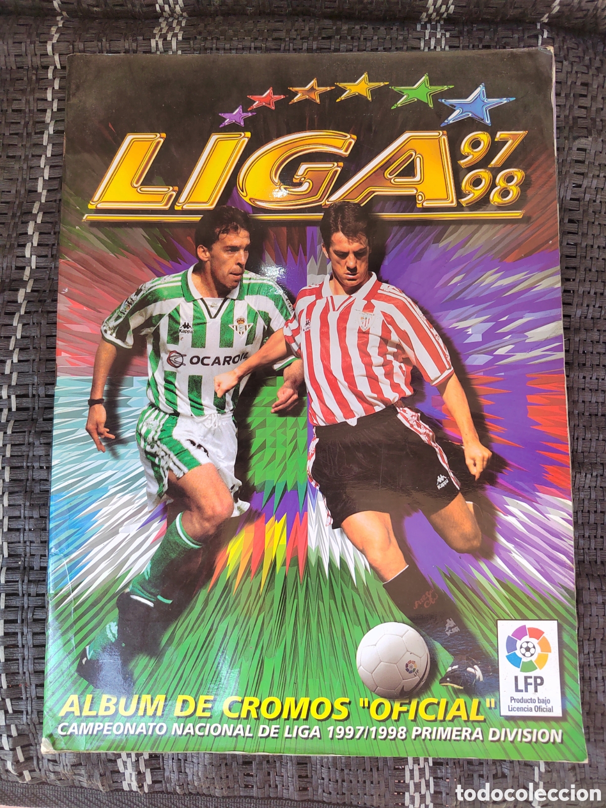 Coleccionismo deportivo: Album cromos temporada 97 98
