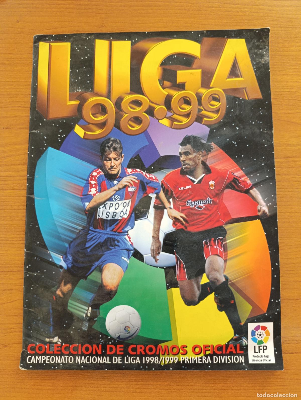 Coleccionismo deportivo: ALBUM DE CROMOS DE F&Uacute;TBOL. LIGA 98 99. 1&ordm; DIVISI&Oacute;N. EDICIONES ESTE. VER FOTOS
