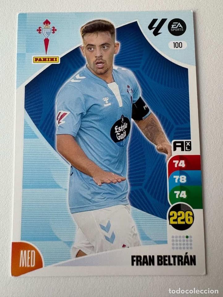 Coleccionismo deportivo: Fran Beltr&aacute;n Celta 100 Adrenalyn 2024-25