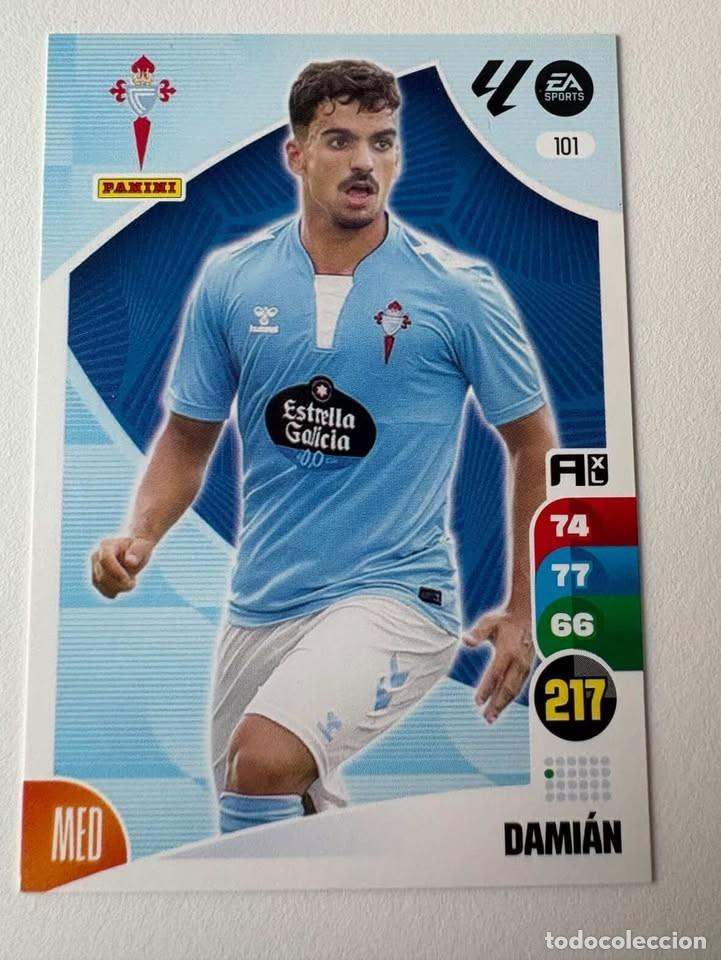 Coleccionismo deportivo: Dami&aacute;n Celta 101 Adrenalyn 2024-25