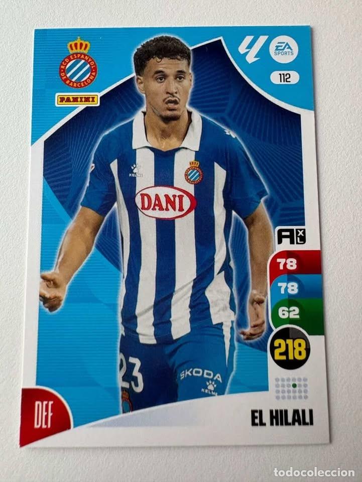 Coleccionismo deportivo: El Hilali Espanyol 112 Adrenalyn 2024-25