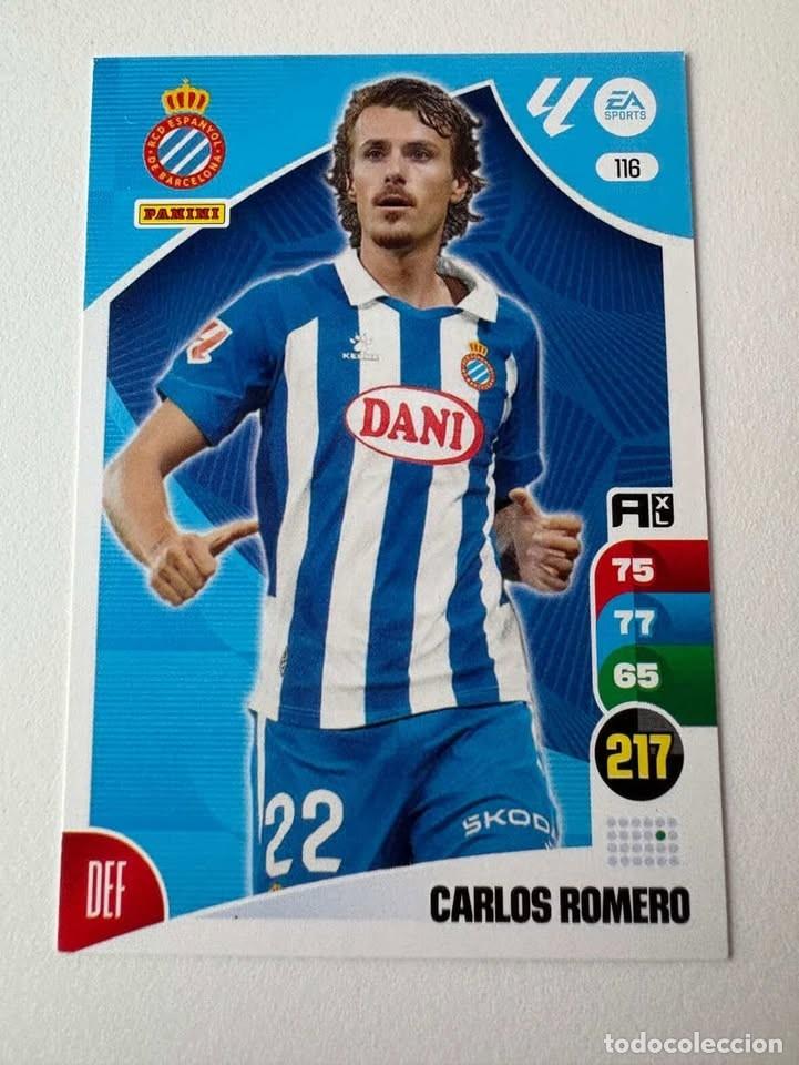 Coleccionismo deportivo: Carlos Romero Espanyol 116 Adrenalyn 2024-25