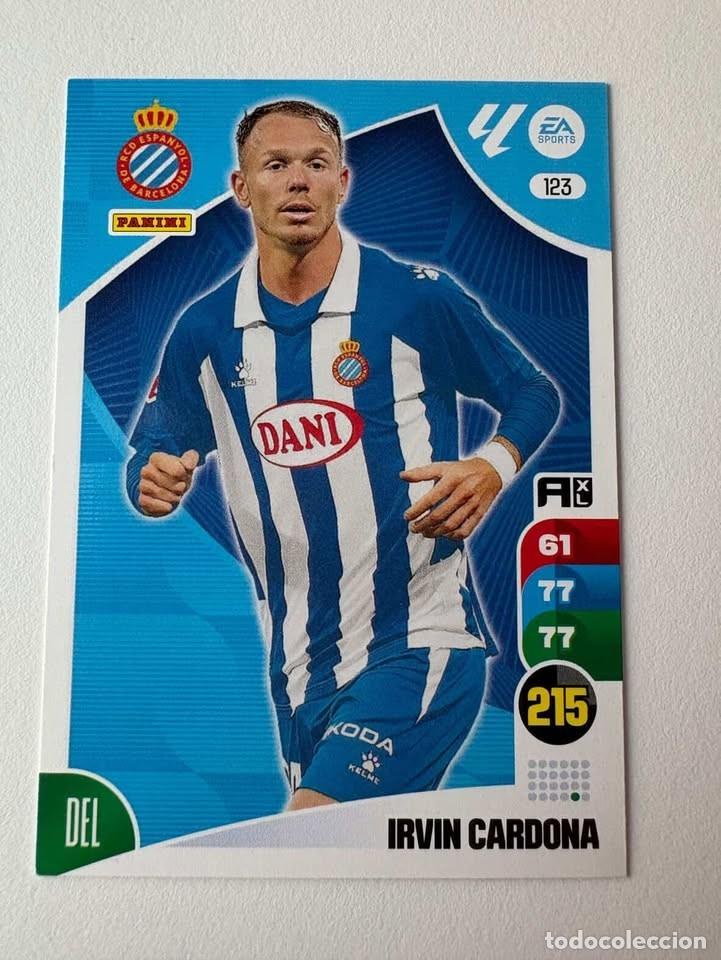 Coleccionismo deportivo: Irvin Cardona Espanyol 123 Adrenalyn 2024-25