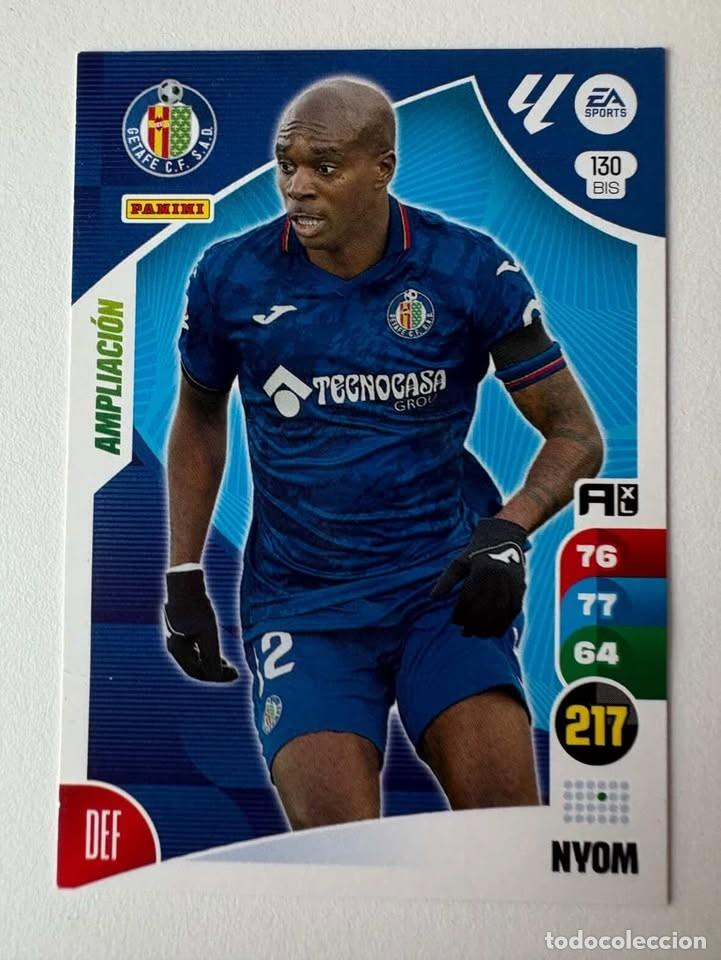 Coleccionismo deportivo: Nyom Ampliaci&oacute;n Getafe 130bis Adrenalyn 2024-25