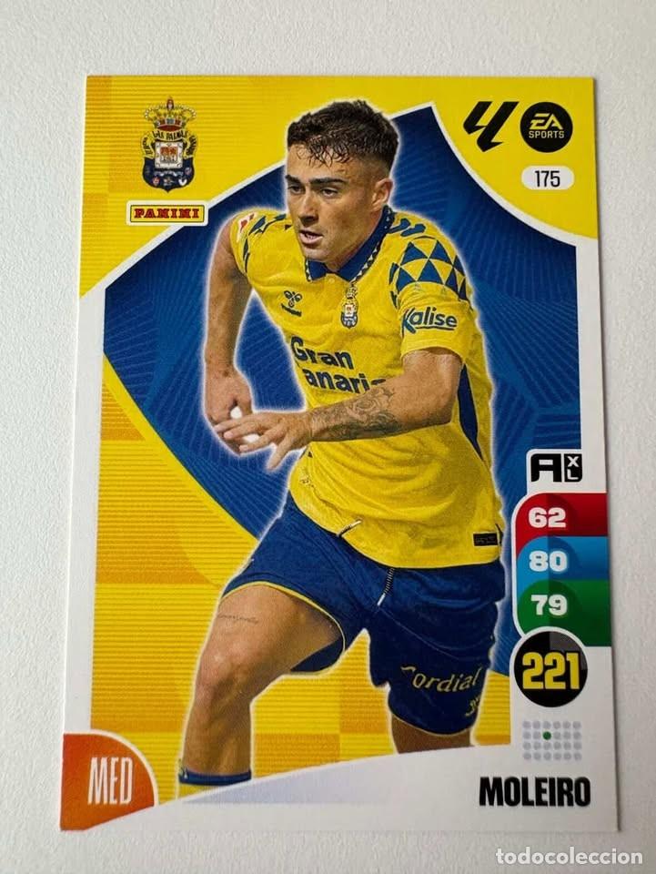 Coleccionismo deportivo: Moleiro Las Palmas 175 Adrenalyn 2024-25