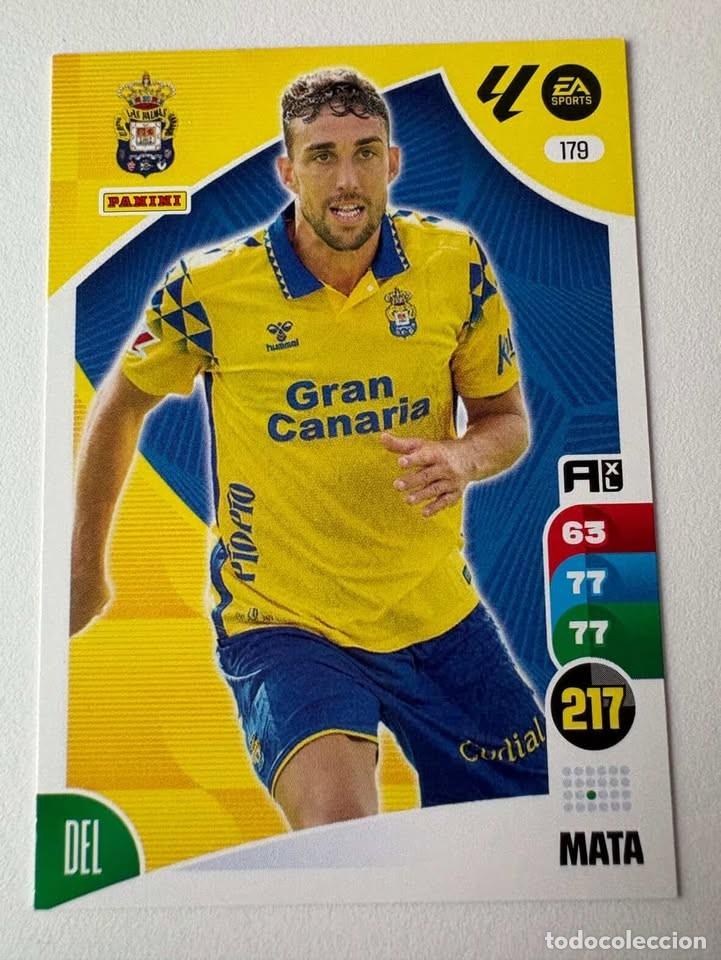 Coleccionismo deportivo: Mata Las Palmas 179 Adrenalyn 2024-25