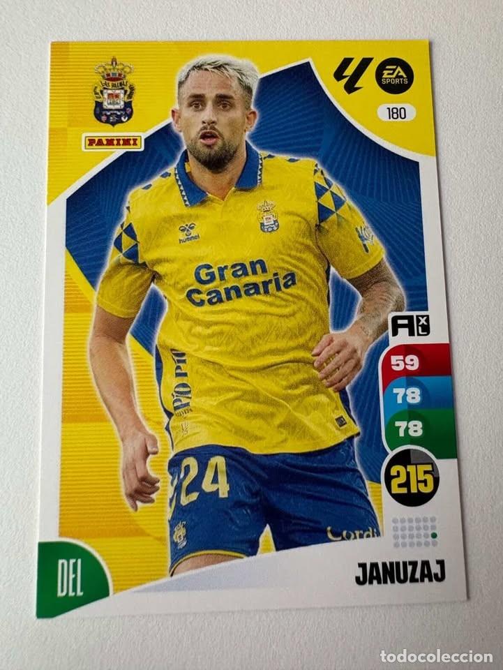 Coleccionismo deportivo: Januzaj Las Palmas 180 Adrenalyn 2024-25