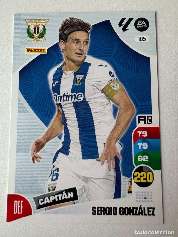 Coleccionismo deportivo: Sergio Gonz&aacute;lez Legan&eacute;s 185 Adrenalyn 2024-25