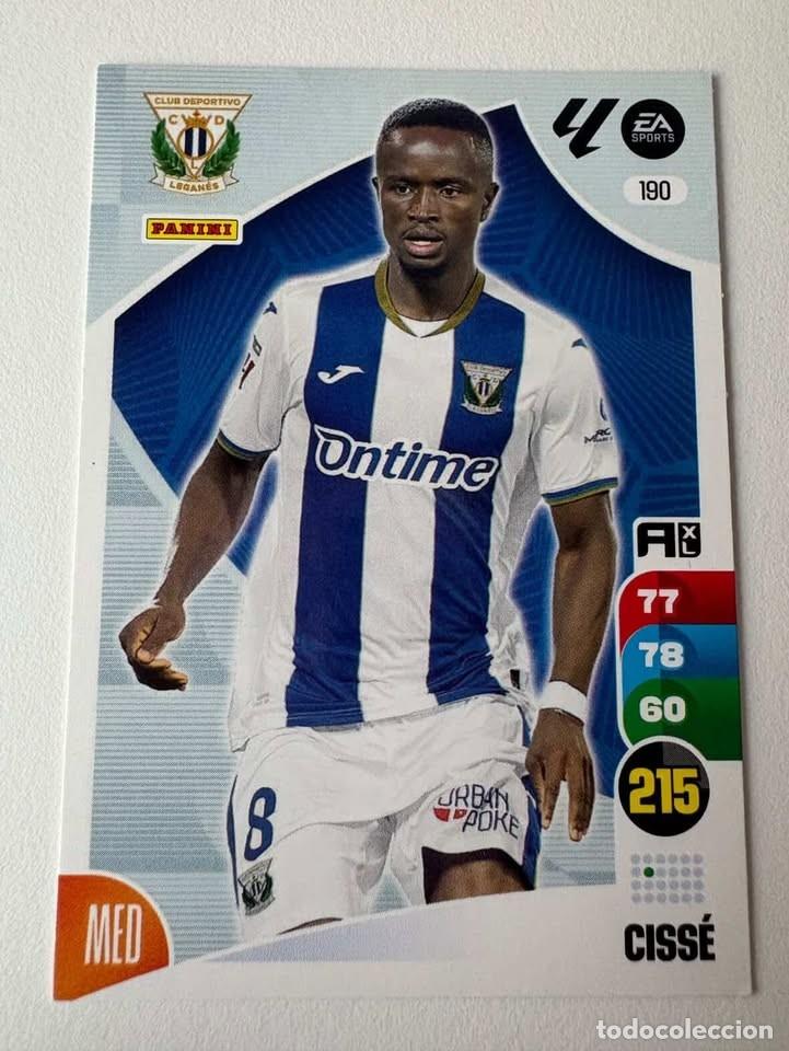 Coleccionismo deportivo: Ciss&eacute; Legan&eacute;s 190 Adrenalyn 2024-25