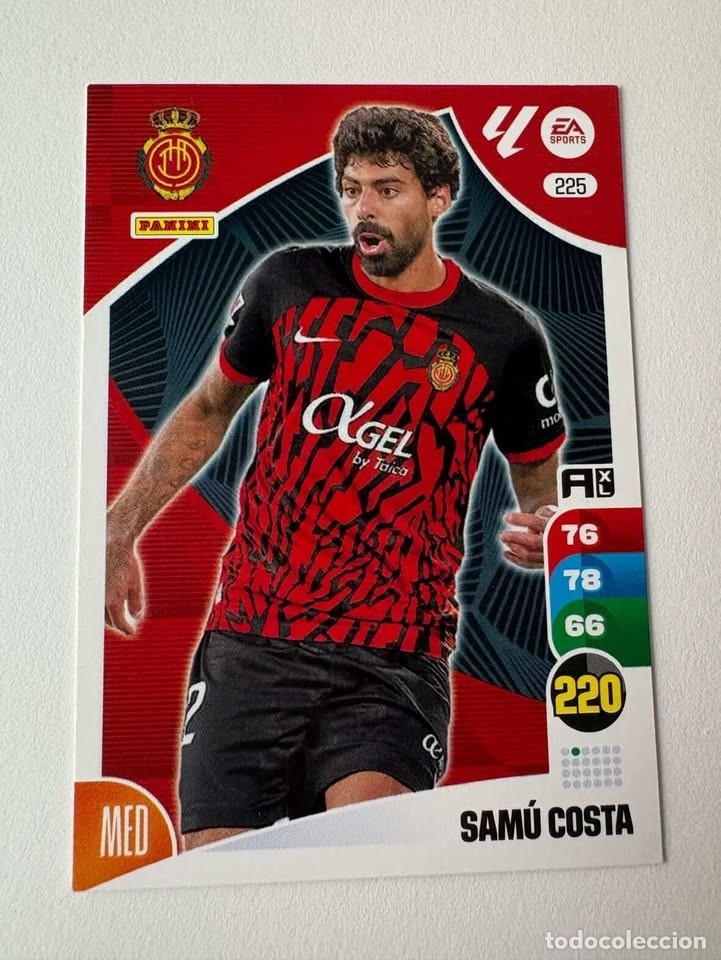 Coleccionismo deportivo: Sam&uacute; Costa Mallorca 225 Adrenalyn 2024-25