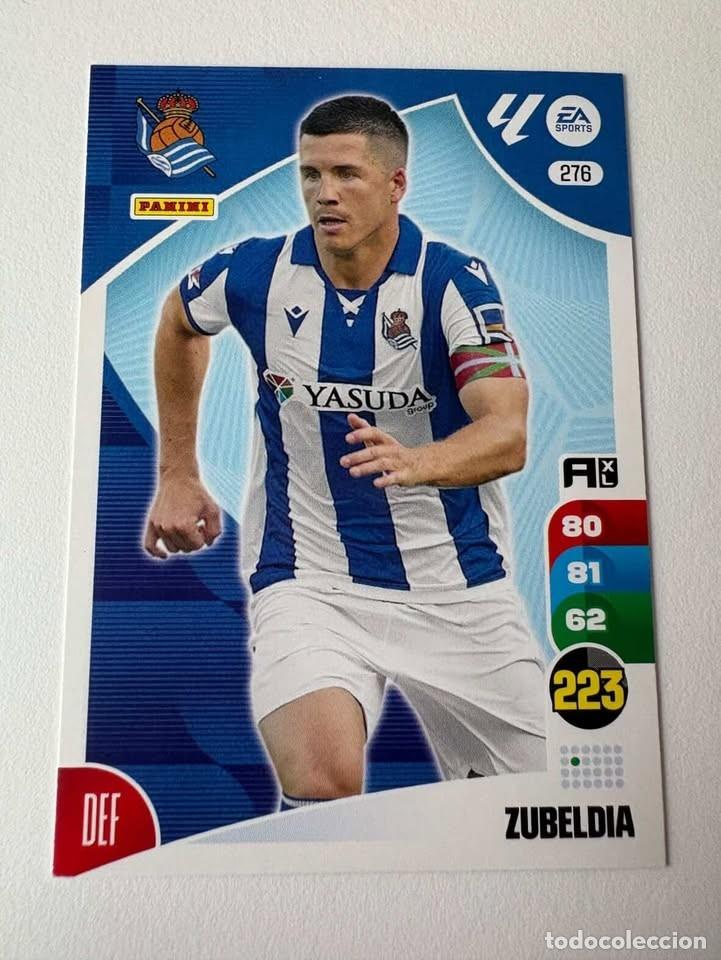 Coleccionismo deportivo: Zubeldia Real Sociedad 276 Adrenalyn 2024-25