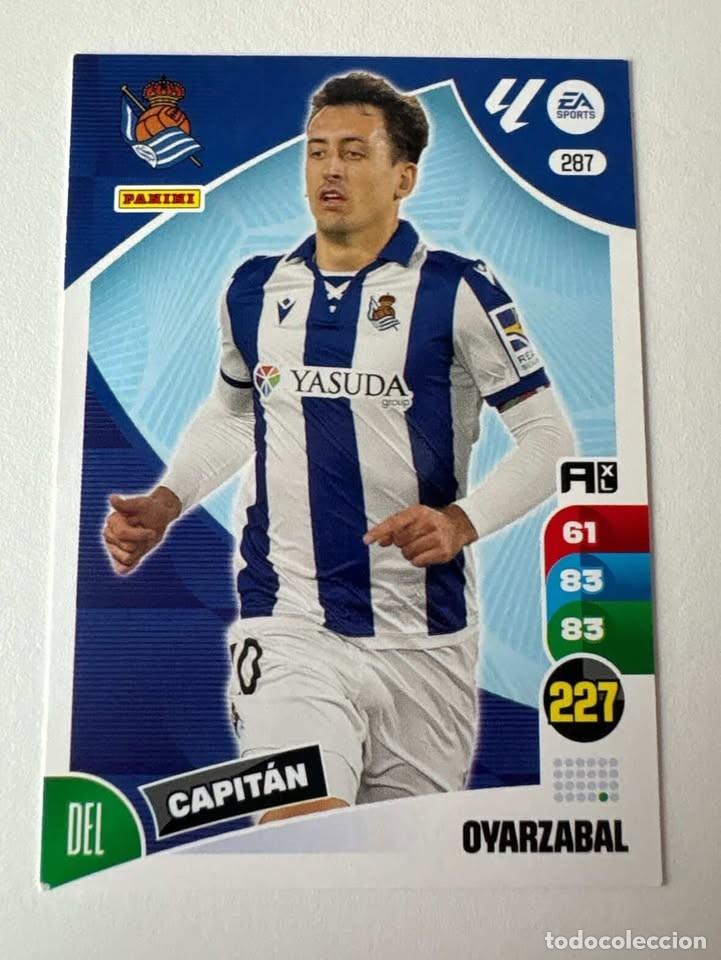 Coleccionismo deportivo: Oyarzabal Real Sociedad 287 Adrenalyn 2024-25