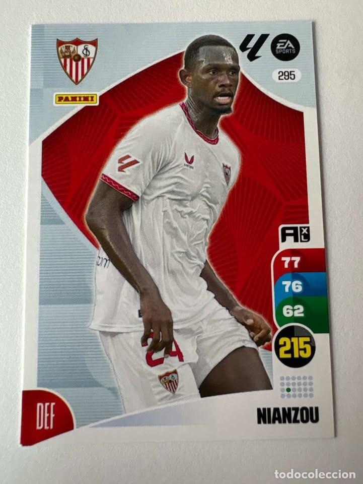 Coleccionismo deportivo: Nianzou Sevilla 295 Adrenalyn 2024-25