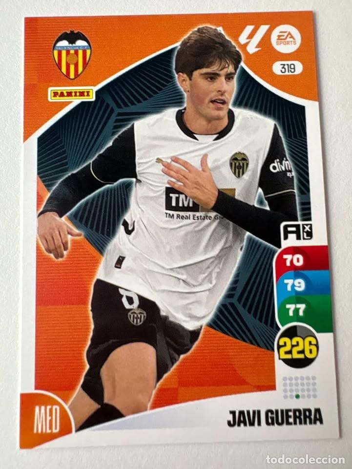 Coleccionismo deportivo: Javi Guerra Valencia 319 Adrenalyn 2024-25
