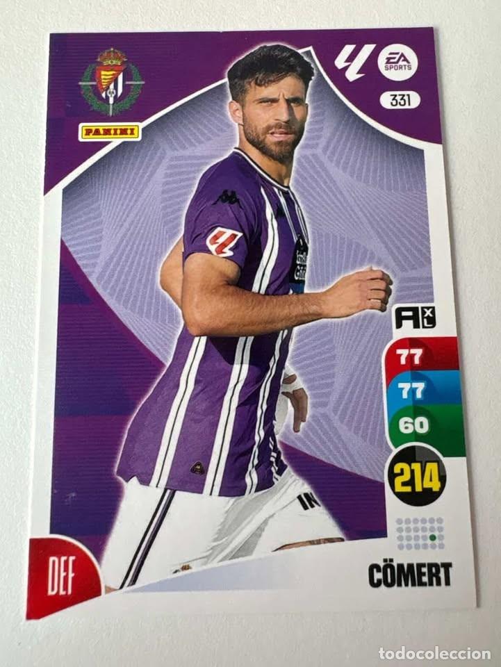 Coleccionismo deportivo: C&ouml;mert Valladolid 331 Adrenalyn 2024-25