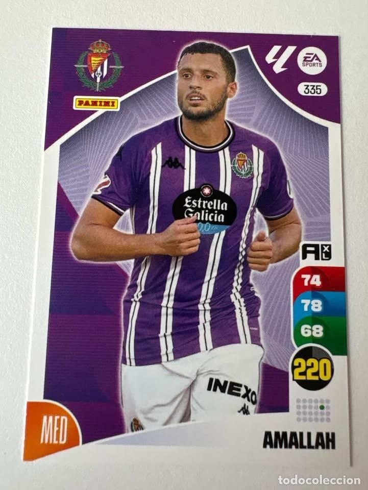 Coleccionismo deportivo: Amallah Valladolid 335 Adrenalyn 2024-25