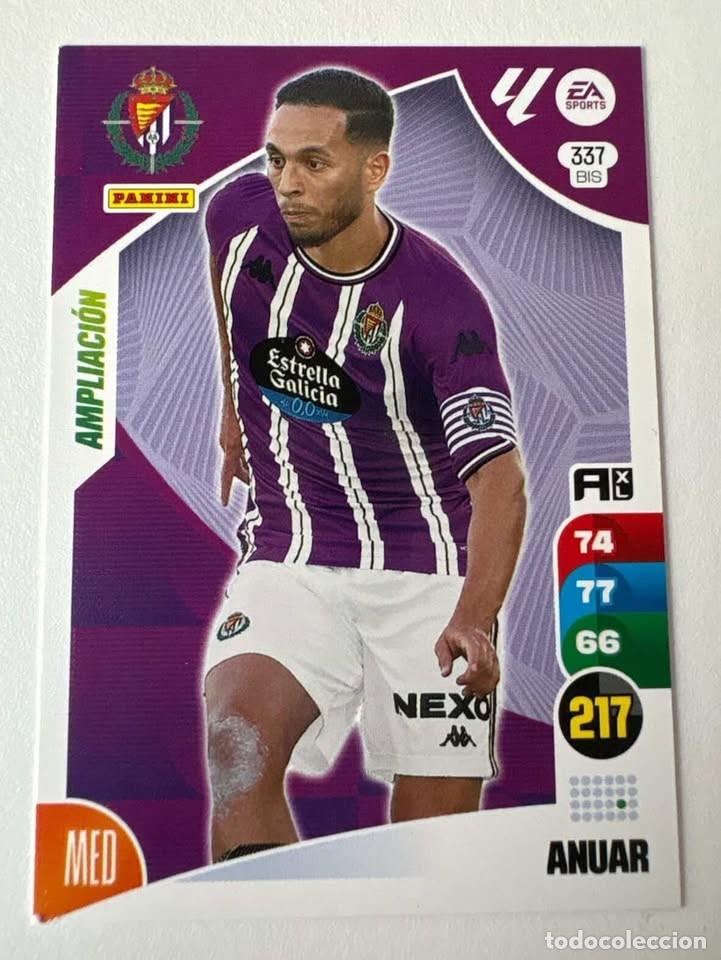 Coleccionismo deportivo: Anuar Ampliaci&oacute;n Valladolid 337bis Adrenalyn 2024-25