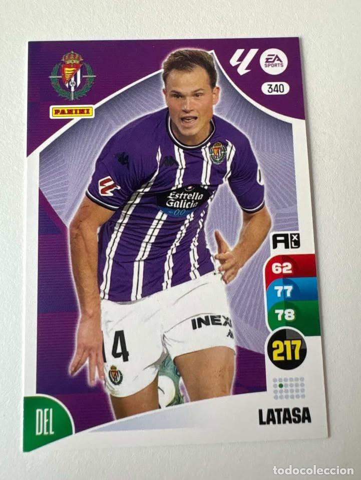 Coleccionismo deportivo: Latasa Valladolid 340 Adrenalyn 2024-25