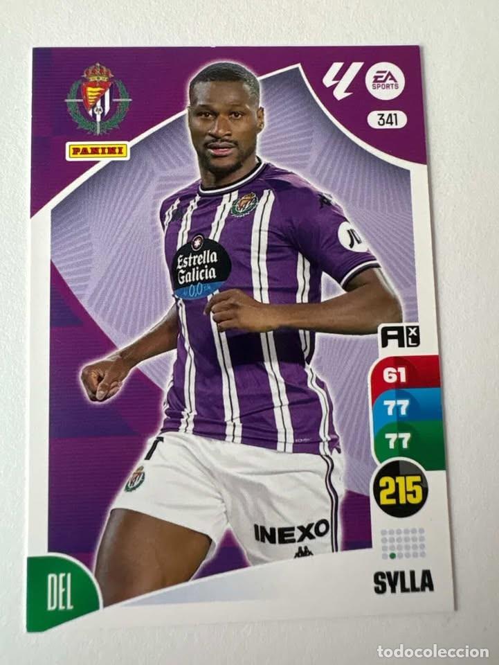 Coleccionismo deportivo: Sylla Valladolid 341 Adrenalyn 2024-25