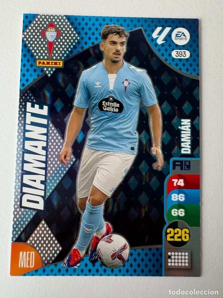 Coleccionismo deportivo: Dami&aacute;n Celta Diamante 393 Adrenalyn 2024-25