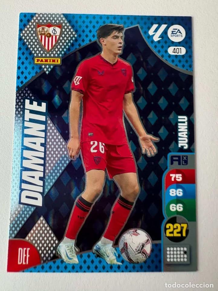Coleccionismo deportivo: Juanlu Sevilla Diamante 401 Adrenalyn 2024-25