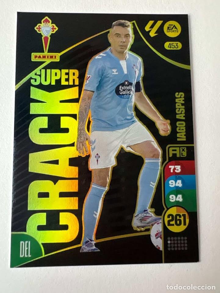 Coleccionismo deportivo: Iago Aspas Celta Super Crack 453 Adrenalyn 2024-25