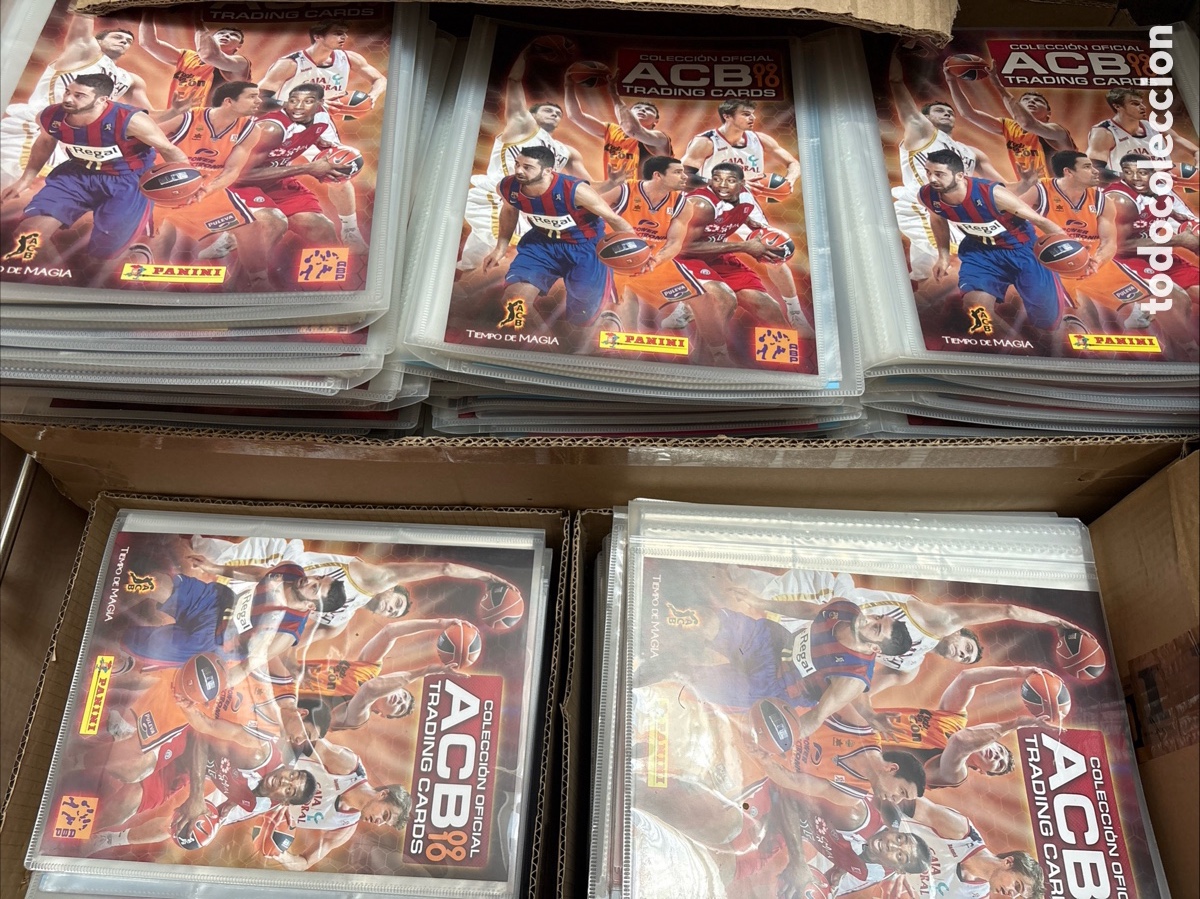 Coleccionismo deportivo: &Aacute;lbum X 100 - ACB 09 10 Nuevo Vac&iacute;o Panini 360 Huecos 2009 2010 Archivador