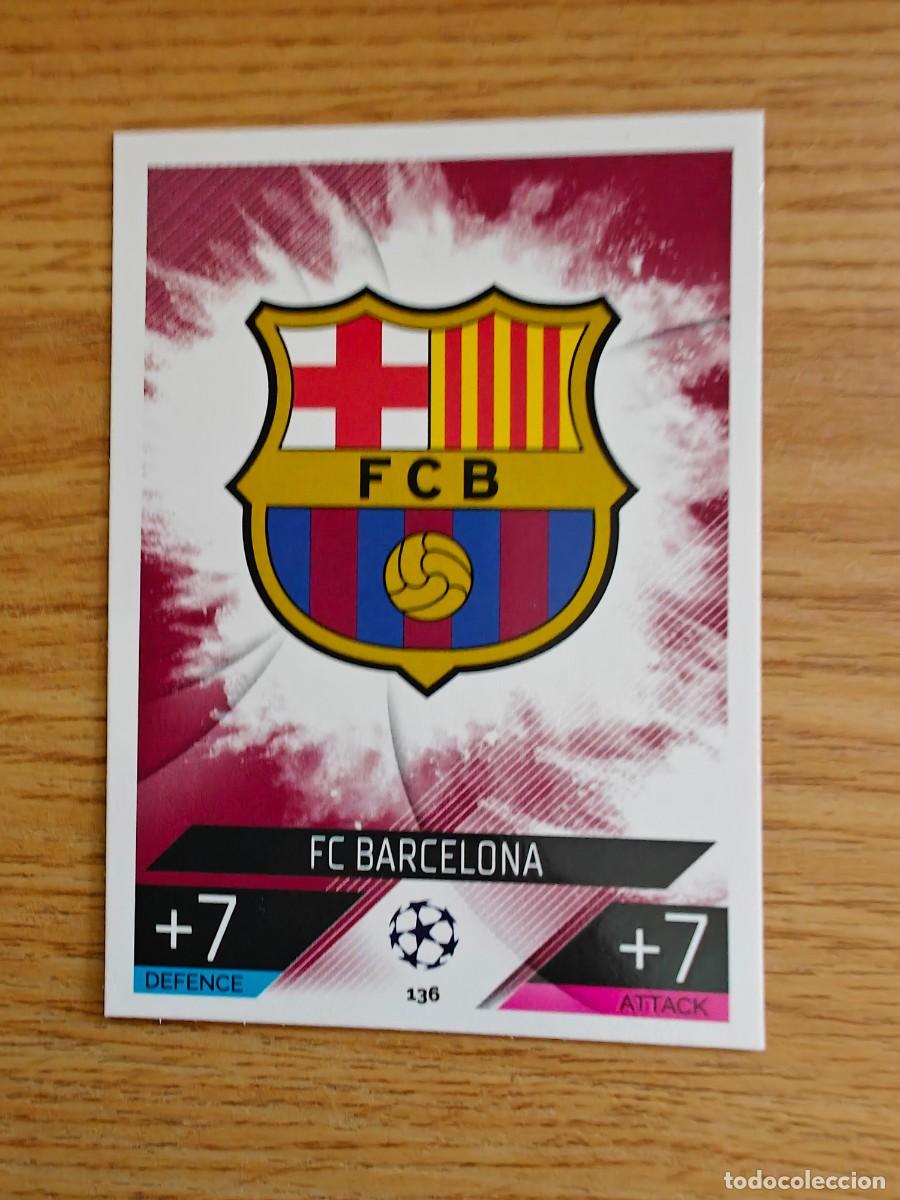 Coleccionismo deportivo: Escudo 136 Match Attax 22 23 FC Barcelona Badge 2022 2023